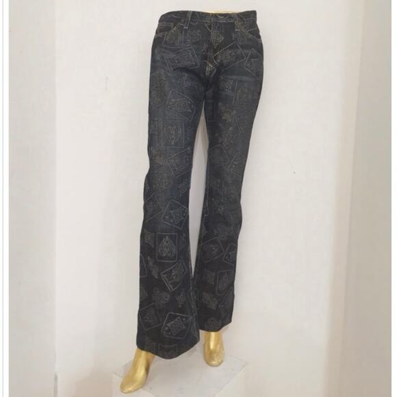 Versace jeans vintage Couture denim jeans Sz 32 - Picture 12 of 14